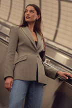 Anna Cinched Blazer